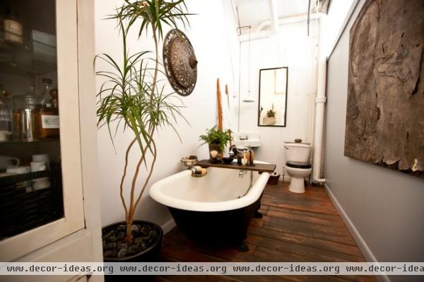 industrial bathroom by Chris A. Dorsey