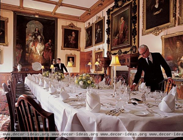 traditional dining room Everything I Need to Know About Decorating I Learned from Downton Abbey