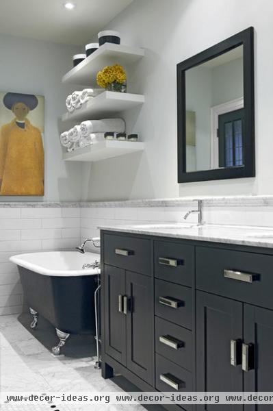 eclectic bathroom by Palmerston Design Consultants