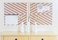 Get Organized: Make Your Own Stylish Corkboard