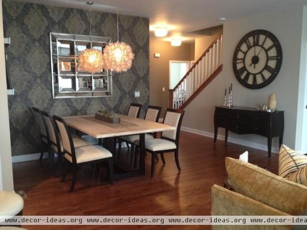 contemporary dining room by Jamie Crose/Jamie Designs