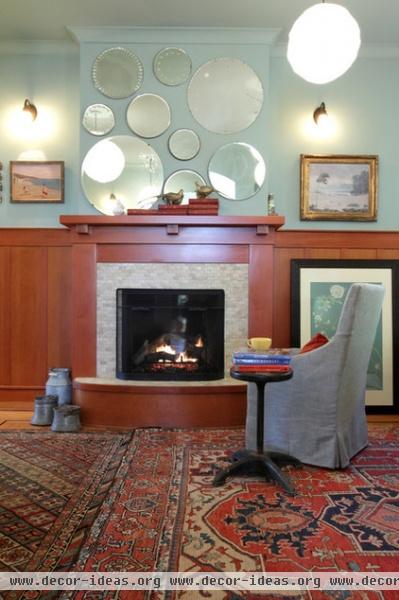 transitional dining room by Shannon Malone