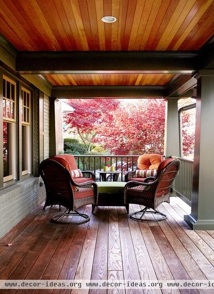 craftsman deck by Rill Architects