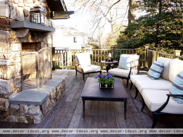 craftsman patio by Rill Architects