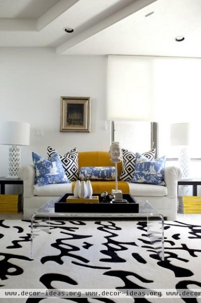 modern living room by Caitlin Wilson