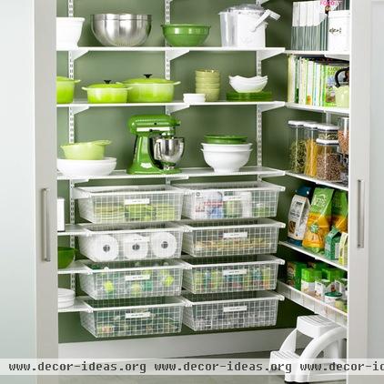 contemporary pantry by The Container Store