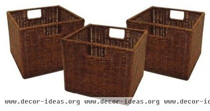 contemporary baskets by Amazon