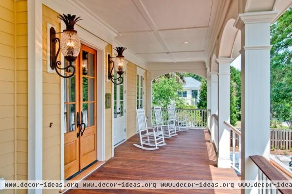 beach style porch by The Middleton Group