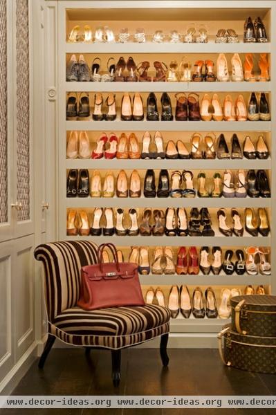 traditional closet by Tim Clarke Design