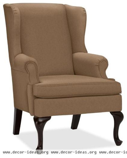 traditional armchairs by Pottery Barn