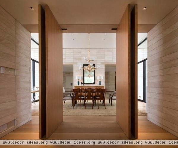 modern dining room by 180 degrees