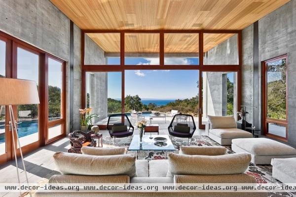 modern living room by Shubin + Donaldson Architects, Inc.