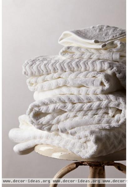 contemporary towels by Anthropologie