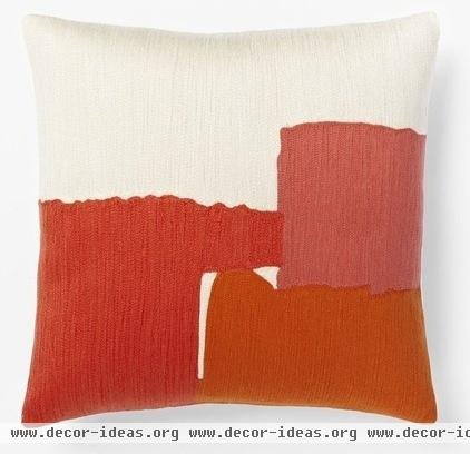 eclectic pillows by West Elm