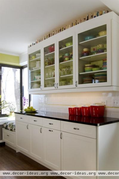 eclectic kitchen by Claudia Martin, ASID