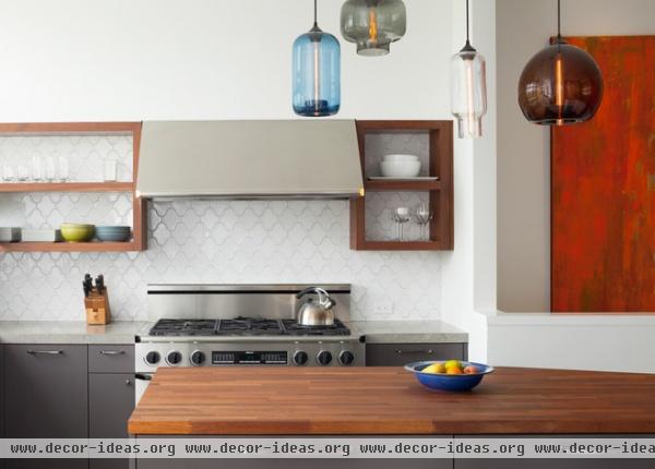 contemporary kitchen by Fireclay Tile