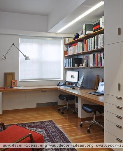 modern home office by Mabbott Seidel Architecture