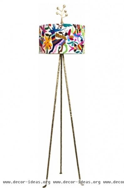 eclectic floor lamps by Rosenberry Rooms