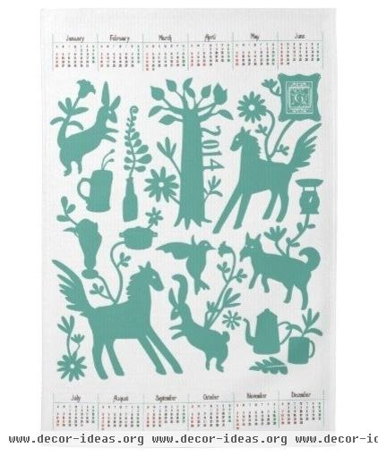 eclectic dishtowels by Zazzle