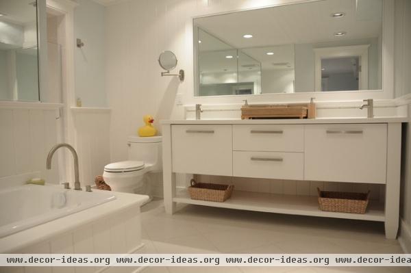 contemporary bathroom by Pine Street Carpenters & The Kitchen Studio