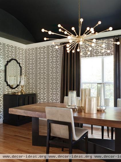 modern dining room by Lizette Marie Interior Design