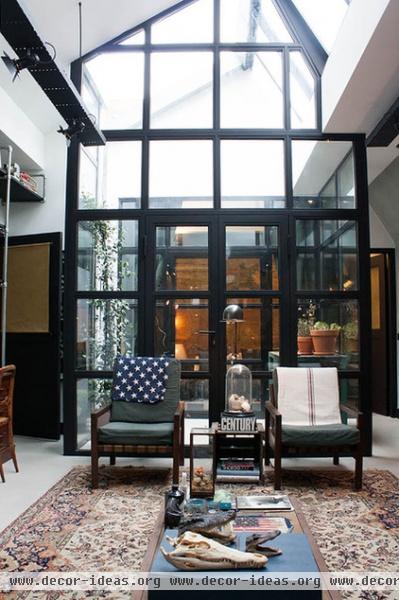 My Houzz: Domesticating a Rugged Amsterdam Garage