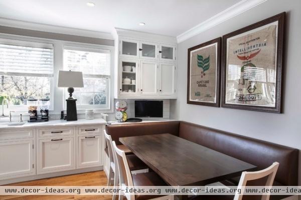 transitional kitchen by John Johnstone