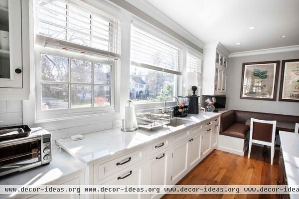 transitional kitchen by John Johnstone