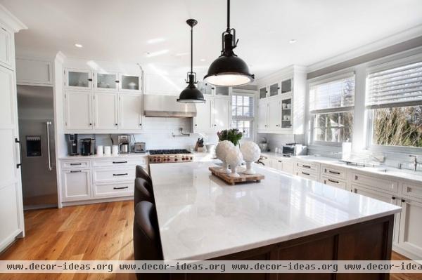 transitional kitchen by John Johnstone