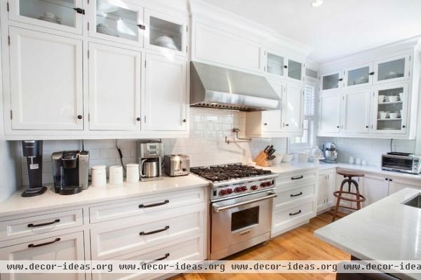 transitional kitchen by John Johnstone