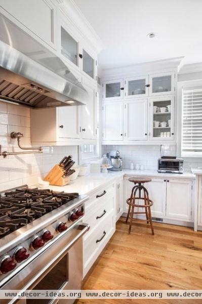 transitional kitchen by John Johnstone