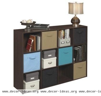 contemporary bookcases cabinets and computer armoires by Target