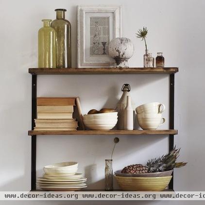 modern wall shelves by West Elm