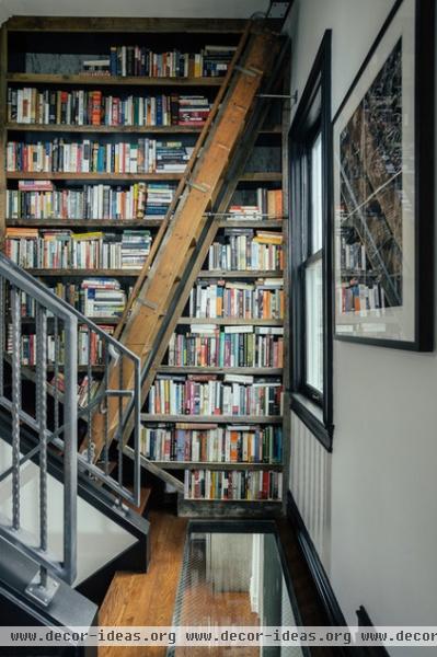 industrial staircase by McIntosh Poris Associates