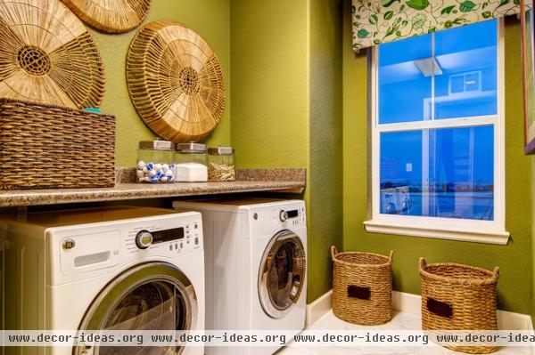 traditional laundry room by Oakwood Homes