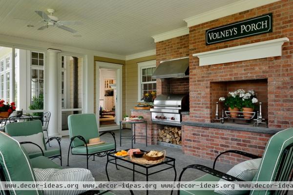 traditional porch by Crisp Architects