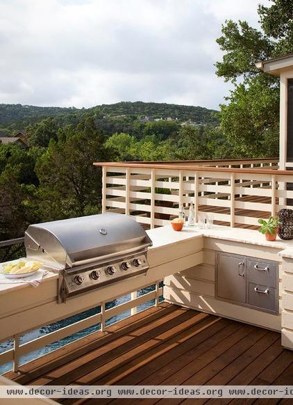 modern deck by austin outdoor design