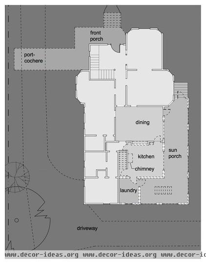 floor plan by Anne Niedergang, Architect