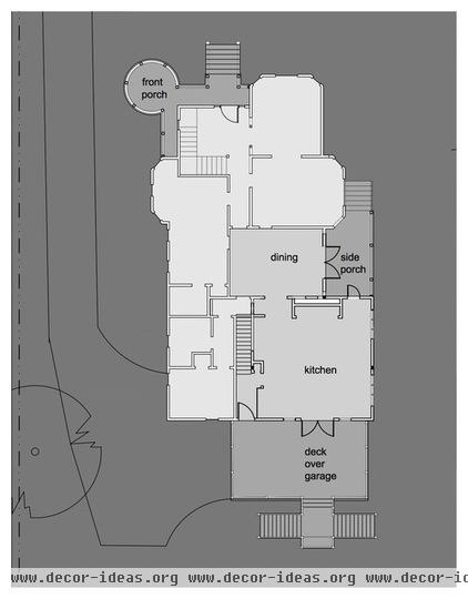 floor plan by Anne Niedergang, Architect