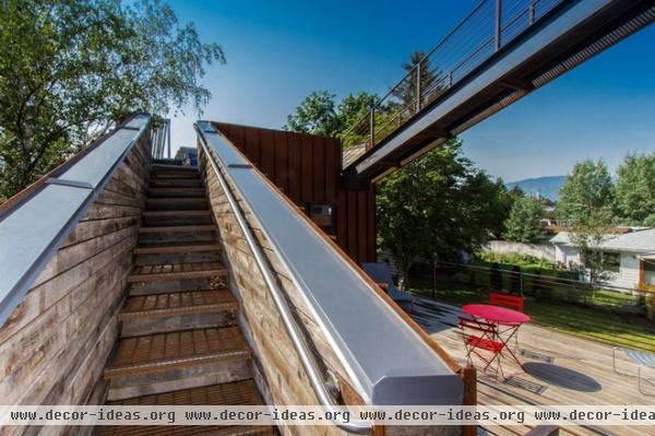 industrial staircase by Chris Pardo Design - Elemental Architecture