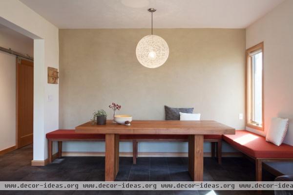 contemporary dining room by Ogawa Fisher Architects