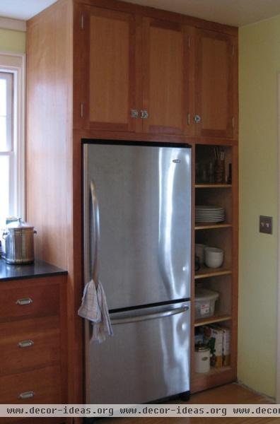 Get the Look of a Built-in Fridge for Less