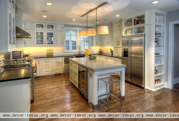 contemporary kitchen by Kate Marker Interiors