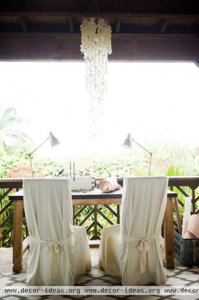 beach style deck by Ashley Camper Photography