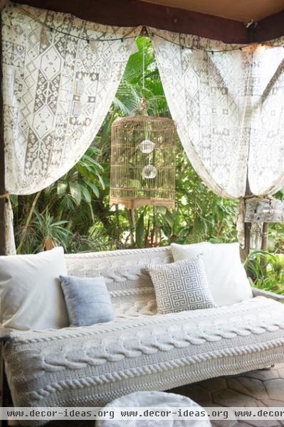 beach style patio by Ashley Camper Photography