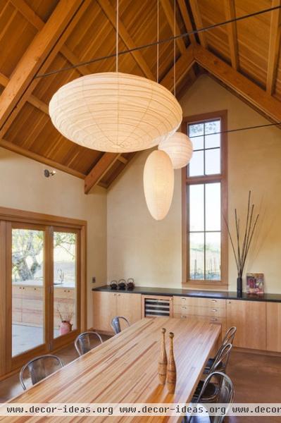 farmhouse dining room by Arkin Tilt Architects