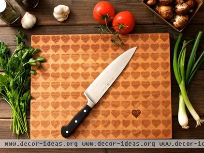 contemporary knives and chopping boards by Etsy