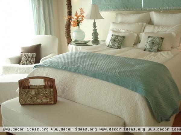 beach style bedroom by Dailinger Designs