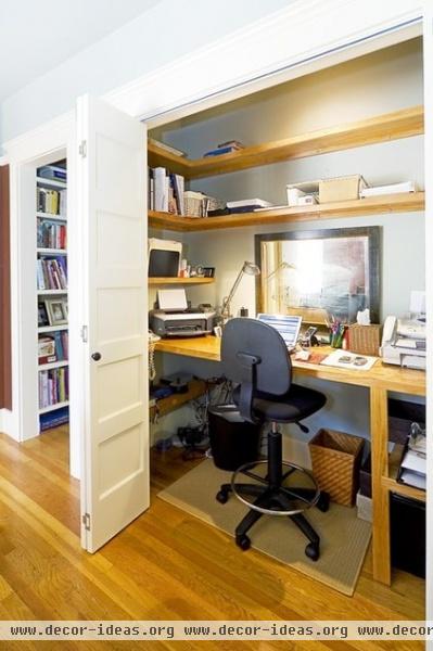 traditional home office by Rossington Architecture