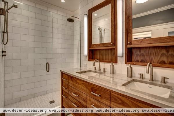 craftsman bathroom by Board and Vellum